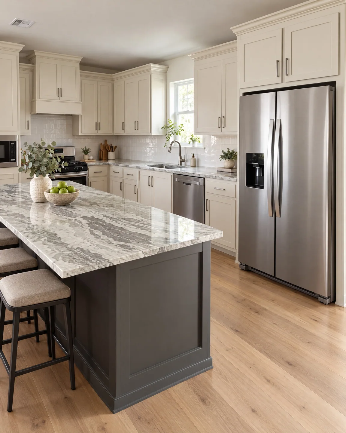 Oak kitchen