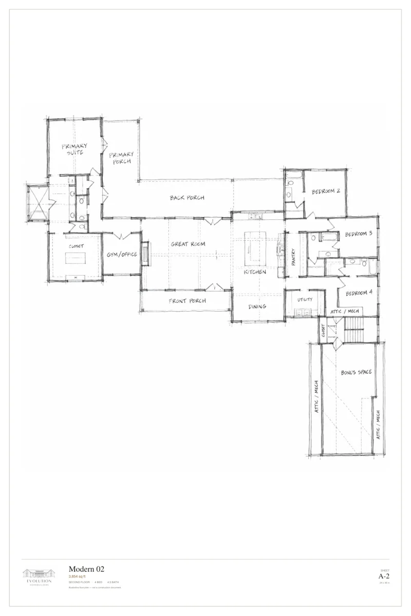 Modern-02 — second floor