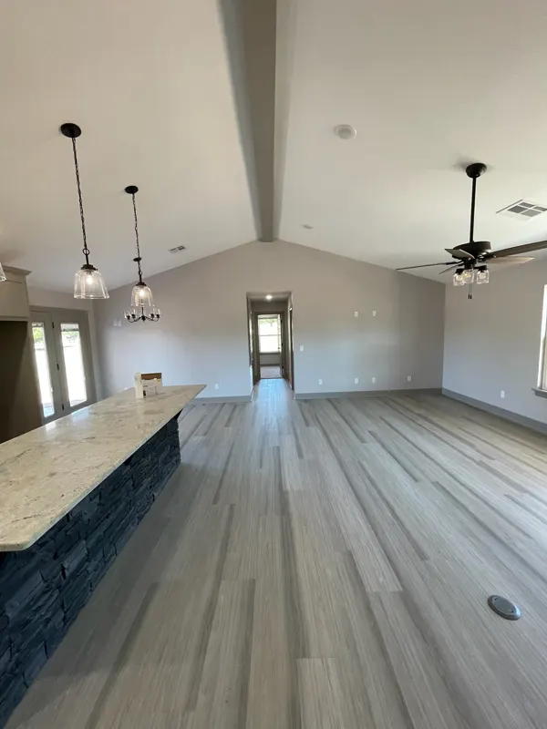 Vaulted living area